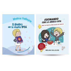 PACK MELINA VALLEJOS - Diario de la abuela Rita + Cocinando con la abuela