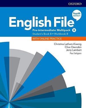 ENGLISH FILE PRE-INTERMEDIATE MULTIPACK B + ONLINE PRACTICE 4/ED