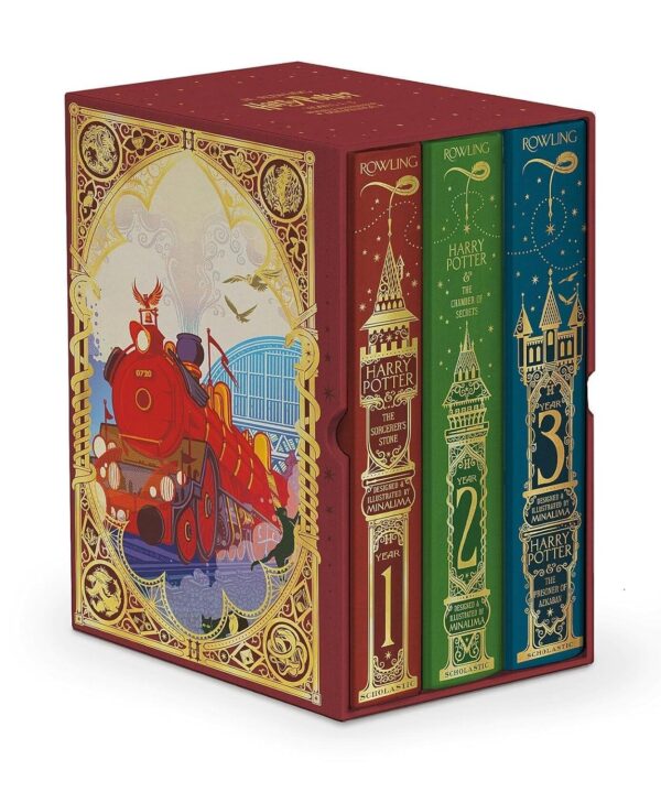 HARRY POTTER 1-3 BOXED SET MINALIMA EDITION