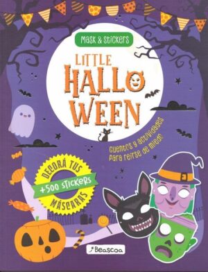LITTLE HALLOWEEN, MASK AND STICKERS