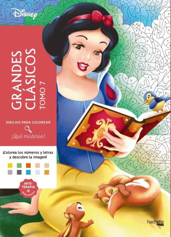 DIBUJOS PARA COLOREAR QUE MISTERIO - GRANDES CLASICOS 7