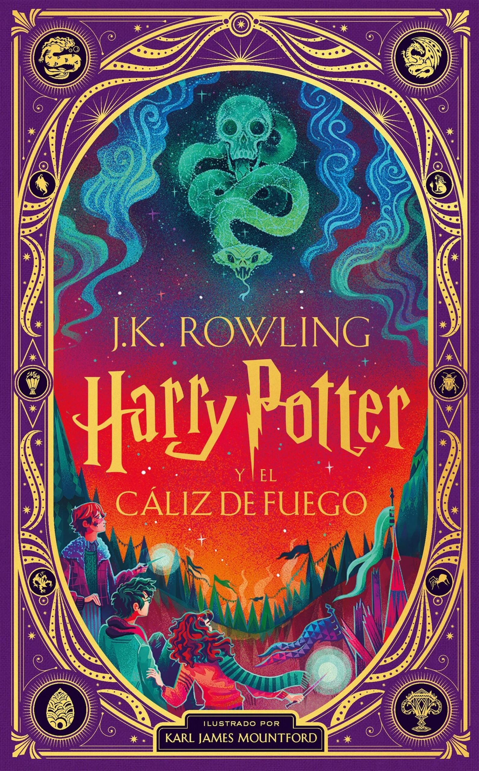 HARRY POTTER Y EL CALIZ DE FUEGO ED ILUSTRADA INTERACTIVA TD