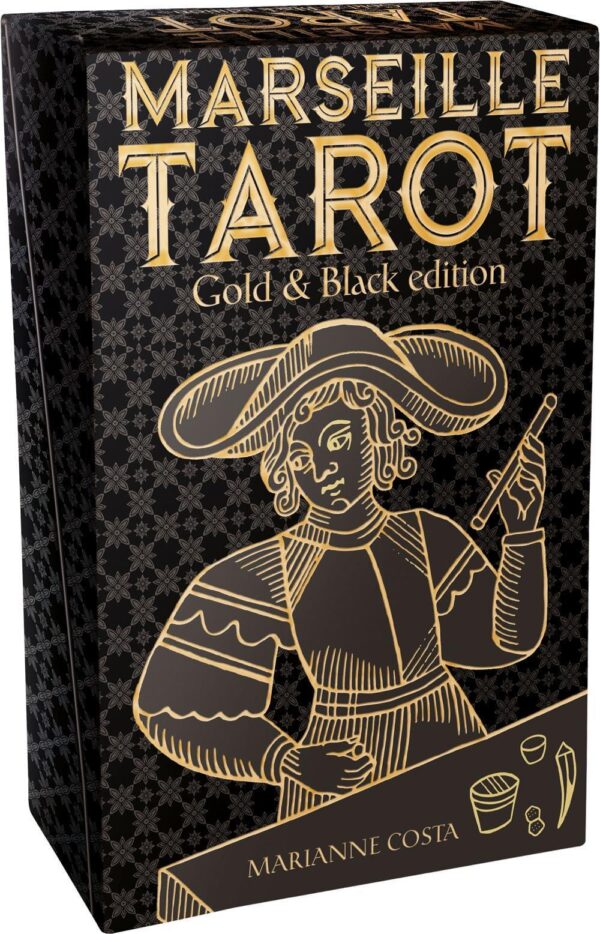 MARSEILLE GOLD AND BLACK EDITION ( LIBRO + CARTAS ) TAROT