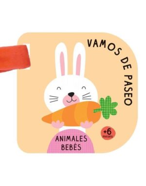 VAMOS DE PASEO, ANIMALES BEBE (CARTONE)