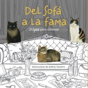 DEL SOFA A LA FAMA, 21 GATOS PARA COLOREAR