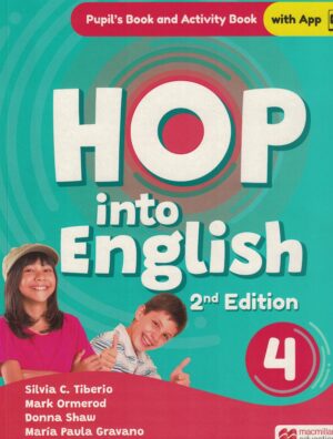 HOP INTO ENGLISH 4 SB WB WITH APP 2ED.