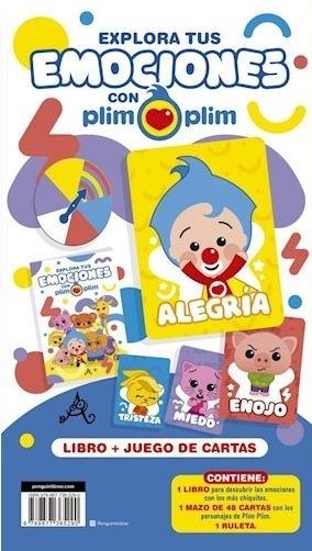 EXPLORA TUS EMOCIONES CON PLIM PLIM, LIBRO + JUEGO DE CARTAS