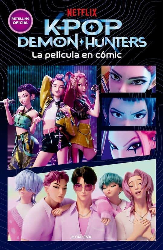 9786316620934KPOP DEMON HUNTERS LA PELICULA EN COMIC