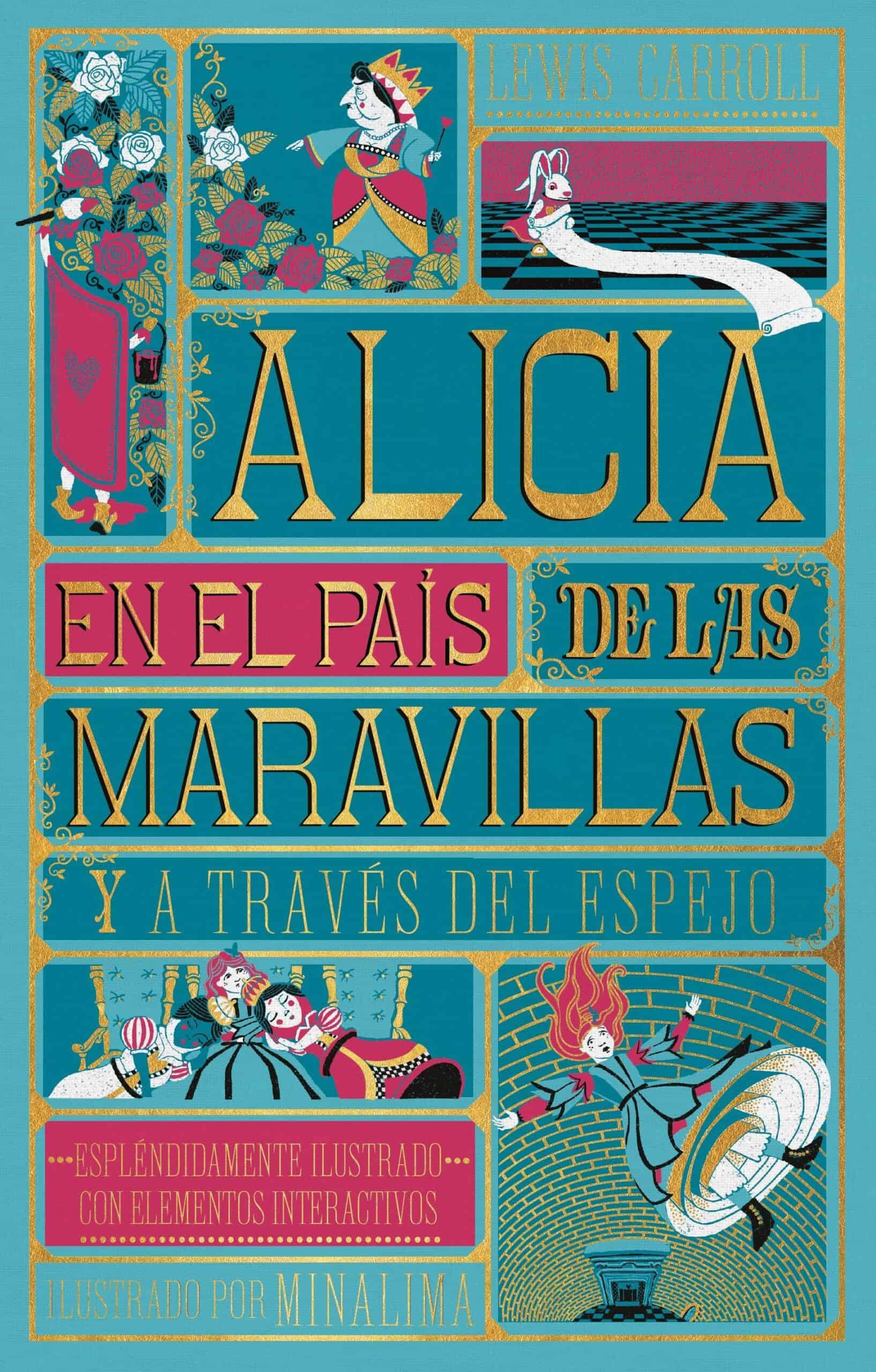 9788412386103ALICIA EN EL PAIS DE LAS MARAVILLAS Y A TRAVES DEL ESPEJO