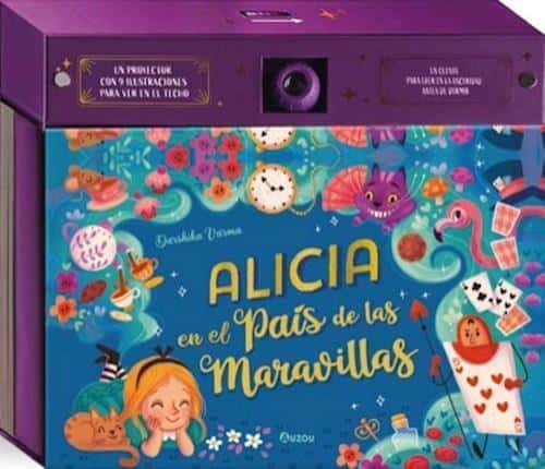 9791039559096ALICIA EN EL PAIS DE LAS MARAVILLAS LIBRO PROYECTOR CARTONE