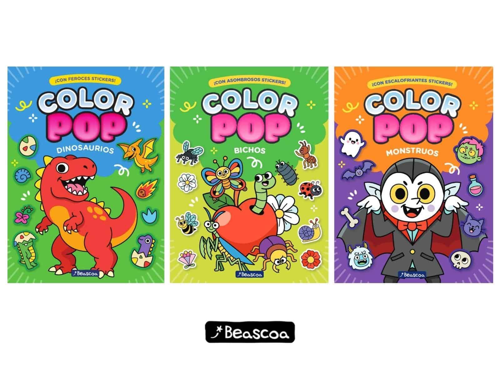 6666666668808PACK COLOR POP - DINOSAURIOS + BICHOS + MONSTRUOS
