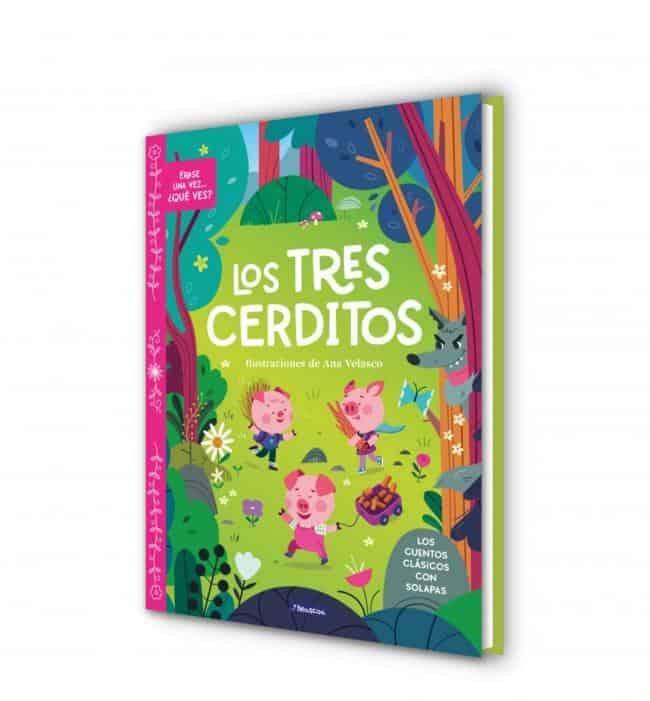 9788448872014CLASICOS CON SOLAPAS - LOS TRES CERDITOS