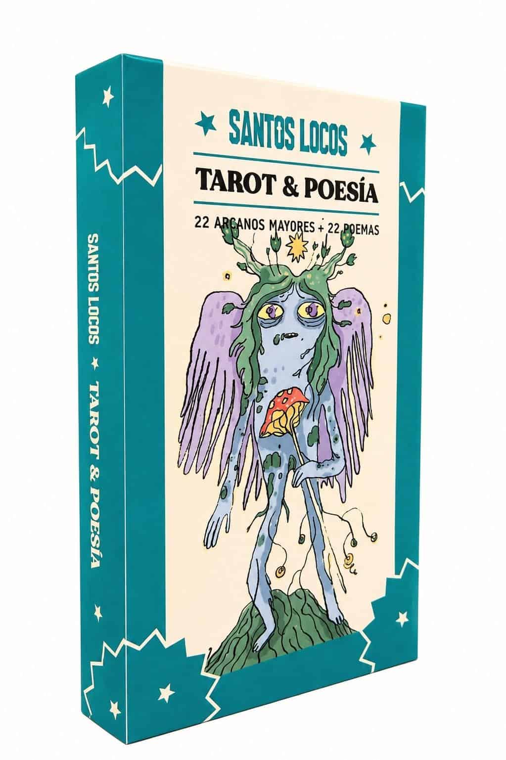 9789874902726SANTOS LOCOS - TAROT Y POESIA