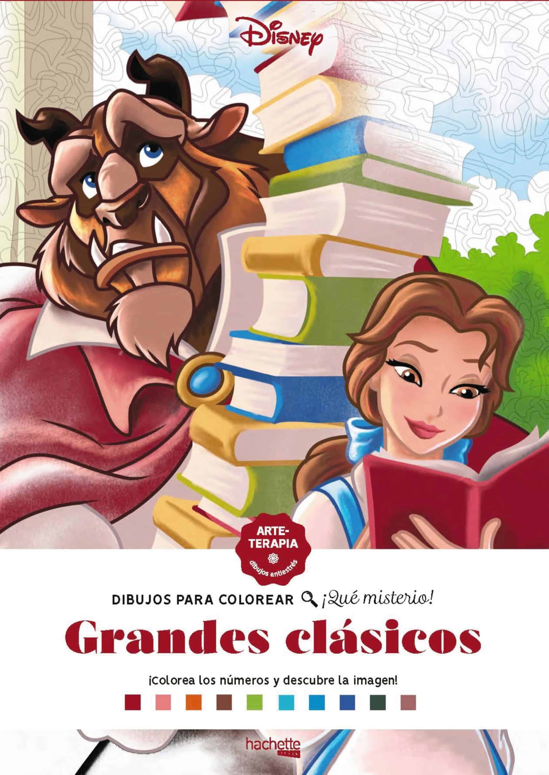9788419804372DIBUJOS PARA COLOREAR QUE MISTERIO - GRANDES CLASICOS BLOC